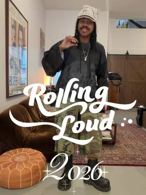 What I’d be wearing to the festival built to survive #rollingloud … but I still got the fit off @Rolling Loud 
