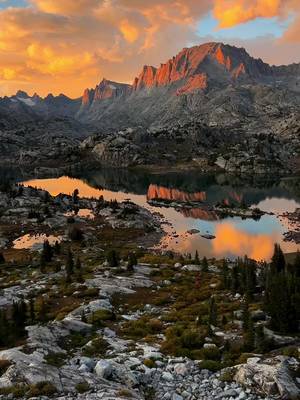 Perfect nights in the backcountry in Wyoming 🏔️