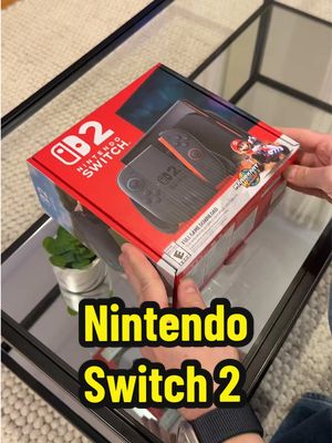 Finally got a Nintendo Switch 2! But not for Pokopia… 😉 #nintendoswitch2 #totk #unboxing #techtok 