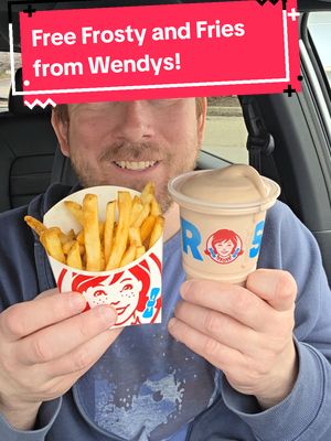 Get FREE Fries and a Frosty from Wendy's TOMORROW (April 7th) - no purchase or app necessary and valid during lunch and dinner hours! The moment that anyone dunks during the NCAA championship game tonight, Wendy's will open up a giveaway for everyone on April 7th all day for a free small Frosty and fries to dunk in it. All of this will be in stores and you can just go in an ask for it! Let me know if you grab this amazing deal! And if by some crazy chance no one dunks during the game y'all can roast me until the end of time! #fastfood #wendys #frosty #freefood #fries