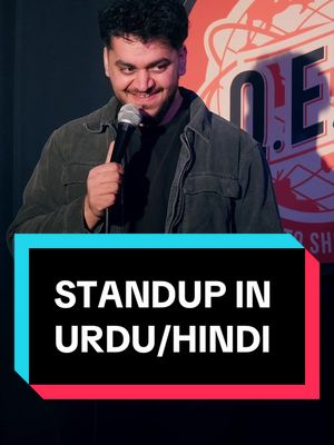 FIRST TIME DOING STANDUP IN URDU. BE KIND.  #standup #desi #hindi #urdu 