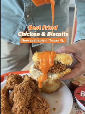 It’s iconic & it’s now in Texas #BojanglesPartner We’re talking legendary fried chicken + scratch-made Bo-Berry biscuits 🫐at @Bojangles  An affordable family meal you’ll love. ❤️ #bojangles #texasfood #friedchicken #austintx 