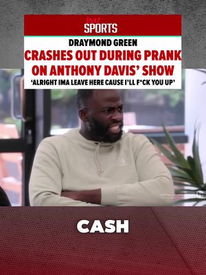 Someone’s gotta let Draymond Green in on the joke before this gets mess! He was this close to crashing out on the latest episode of Foul Play with Anthony Davis. 😭