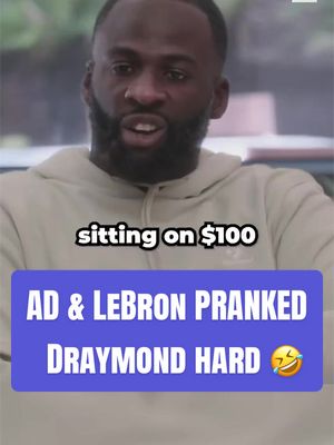 Anthony Davis and LeBron James  pranked Draymond Green HARD with this fake meeting 🤣  (via TBS,  @bleacherreport   #foulplay   #prank   #draymondgreen 