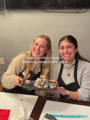 POV: you accidentally made your own sushi dinner 🍣✨🤭 We took a class at Local’s and it was so fun as well as informative! Chef Corey carried us through all the steps and made it feel way less intimidating than I expected! Such a fun date night or girls night idea 🫶🏻 Next class is May 21, book through Local’s bio! 🍣 #sushi #sushimaking #charleston #charlestonfoodie #charlestonthingstodo