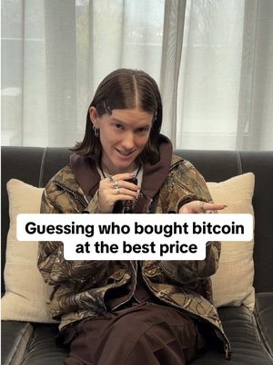 Guess which one of us bought the bitcoin top.   Today is Bitcoin Day and Cash App is giving away $1M in bitcoin so there's still hope for the rest of us.  Head to btc.day to learn more. @Bitcoin at Block @Cash App @Square #CashAppPartner  Square Bitcoin and Bitkey are not offered to NY customers. Availability subject to change. Bitcoin services by Block, Inc. Bitcoin is a non-deposit, non-bank product that is not FDIC insured and involves risk, including monetary loss. Block, Inc. operates in NY as Block of Delaware and is licensed to engage in virtual currency business activity by the NYDFS. For additional information, see cash.app/legal/bitcoin-disclosures.