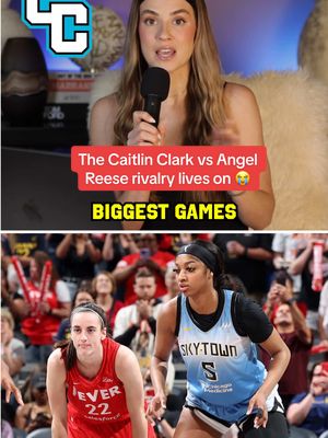 The WNBA is doing what they can to keep that Caitlin Clark and Angel Reese rivalry alive 😭