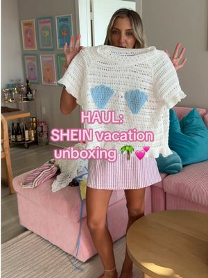 so many cute things for vacations!!! love a good #sheinhaul 🌴💕 #shein #springbreak #vacationoutfits 