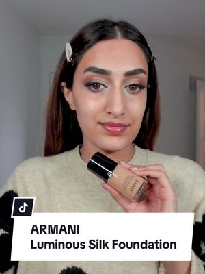 First time trying the newly enhanced @Armani beauty Luminous Silk Foundation and I completely get the hype ✨ It feels so lightweight and silky on the skin, blends beautifully, and gives the most flawless natural finish. I only applied it to half my face first so you could really see the difference… and safe to say, I’m obsessed. 🤍 Definitely a new staple in my kit.  @froartistry influenced me to get this foundation and I’m obsessed!  #ArmaniBeauty #LuminousSilkFoundation #MakeupArtist #FoundationReview #ProMUA BridalMakeupArtist MakeupKitStaple SoftGlam FlawlessBase NewInMyKit
