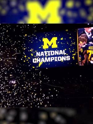 There’s just something special about the Block 〽️! Congrats @umichbball!  #nationalchampions 