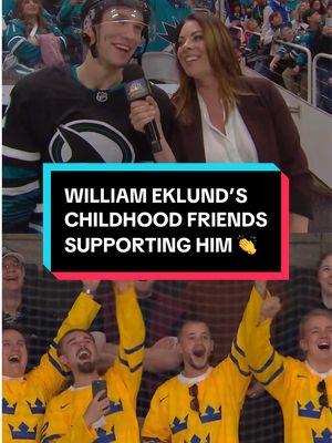 that’s what friends are for 🤗 #NHL #WilliamEklund #hockey #SanJoseSharks #sports 