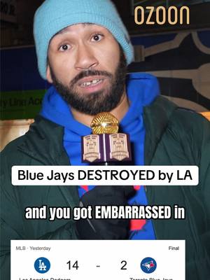FIVE straight losses for the Jays and this might be the worst one. @Fan First Jays gamedays powered by @ozooncanada  #bluejays #dodgers #toronto #MLB #BrandPartner 