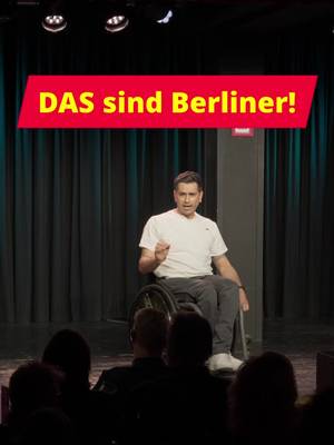 "Berliner sind einfach... anders. 💀 Hat er nicht wirklich gefragt, oder?" #Berlin #Comedy #StandUp #TanCaglar #Inklusion #BerlinerSchnauze #Humor #RollstuhlLife