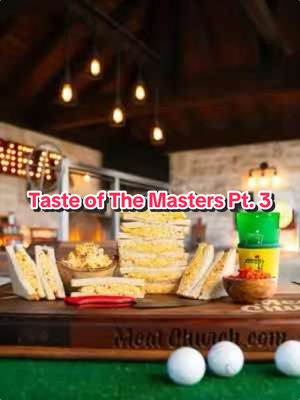 This is part 3 of 3 in this series showing you how you can enjoy the iconic Masters sandwiches at home as you watch the tournament. This one is my personal favorite, the Pimento Cheese sandwich. The full recipe can be found on meatchurch.com #MeatChurch #TexasBBQ #TheMasters #Golf #PimentoCheese