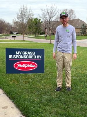 You always see me doing overgrown lawns but what do I do to my OWN yard? Headed to @True Value Hardware I need to get my lawn back in shape this spring. Link in bio to check them out. #SponsorOfGrass #TrueValuePartner #ad #SBMowing