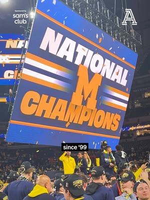 Michigan defeats UConn 69-63 to win its first national title since 1989. Sponsored by @samsclub #uconn #michigan #nationalchampionship #ncaa #MarchMadness