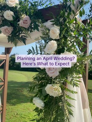 Pastels, petals, and perfect planning! What every April bride needs to know ✨ #joywedding #weddingplanning #weddingregistry #springwedding #aprilwedding