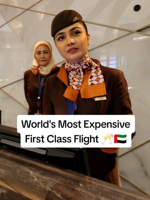 World's Most Expensive First Class Flight 🥂🇦🇪 #expensive #first #class #abudhabi🇦🇪 #travel 
