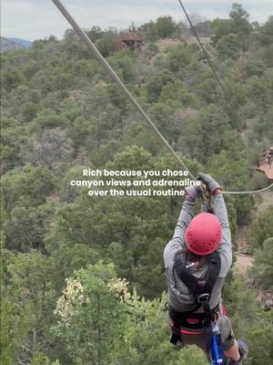 Not everything that makes you feel rich has a price tag.   It’s the moment you’re flying across the canyon, taking in unreal views of the Royal Gorge, and realizing this is what your Colorado vacation was missing. Royal Gorge ziplining gives you that mix of adrenaline and scenery you just can’t get anywhere else.   If you’re planning a family vacation or looking for the best Colorado ziplines, this is one experience that actually lives up to it.   Plan your Royal Gorge ziplining adventure at the 🔗 in our bio.   #royalgorge #coloradoziplining #coloradoadventures