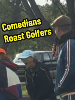 Last guy looks like Forrest Gump when he stops running 🤣 at the @greatoutdoorscomedy Heckle Hole- with @Donovan Workun #golf #golfer #roast #comedian #golftiktok 