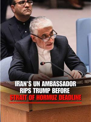 SHARP REBUKE: Iran's ambassador to the United Nations condemned President Trump's ultimatum over the Strait of Hormuz as "deeply irresponsible" and "profoundly alarming." Trump has threatened to strike Iran's power plants and bridges if the strait is not reopened by 8 p.m. ET.