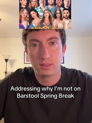 Why I’m not on @Barstool Spring Break #reality #realitytv #barstoolspringbreak #barstoolbeachhouse 