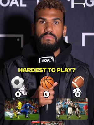 Which sport is the HARDEST to play, American football, basketball, or soccer? 👀 We had Red Bulls star Eric Maxim Choupo-Moting pick which sport has the best GOATs, best fans, and more 💯 #football #Soccer #nba #nfl #worldcup
