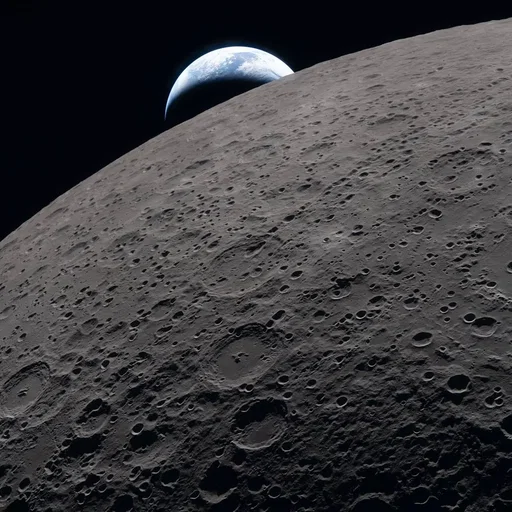 Incredible new images released by NASA show the Moon in breathtaking detail. Yesterday  Artemis II astronauts achieved the record for the highest altitude reached by humans, which has stood since 15 April 1970.  The crew have now reached a distance of around 252,756 miles from Earth as they flew behind the Moon, during which time for 40 minutes they were out of communication with ground control.  As well as showing our distant planet Earth, photos released also show the Moon fully eclipsing the Sun. Pictured are NASA astronauts Reid Wiseman, Victor Glover and Christina Koch and the Canadian Space Agency's Jeremy Hanse. 📷 NASA