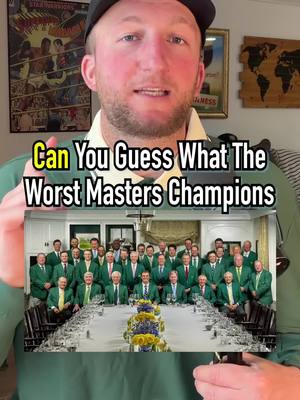 Is This The Worst Champions Dinner Menu In Masters History?! #golf #TheMasters #augustanational @Will Irwin 