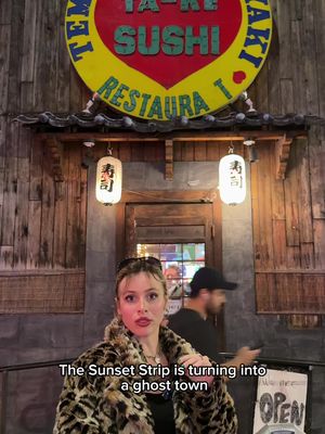 The feared future of the sunset strip. #losangeles #Foodie #spookyfoodie 