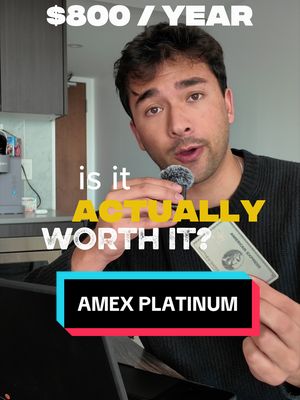 Is the Amex Platinum Credit Card worth it? let’s find out… The American Express platinum is one of the most hyped up credit cards in the world - but what do you actually get with this card? Is it worth the $800 annual fee?