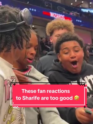 These fan reactions to getting Sharife’s autograph are too good 🤣 #washingtonwizards #sharifecooper #autograph #funny #NBA @sharife.cooper2 