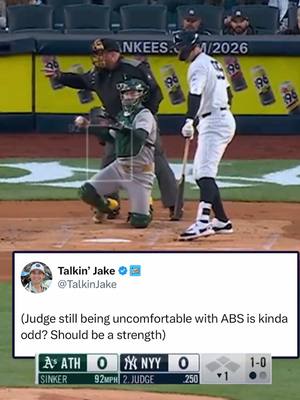 Would love to see Aaron Judge get more comfortable challenging #yankees