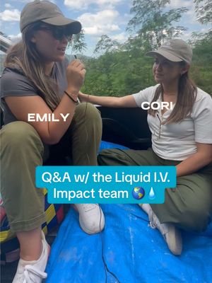 your hydration powers global impact 🌎💧 to learn more, head to liquid-iv.com/impact! #liquidiv 