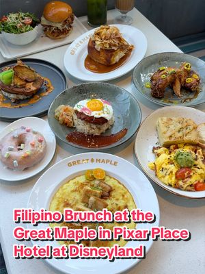 Let’s check out the special Filipino brunch menu at the Great Maple inside of Pixar Place Hotel at the Disneyland Resort! 🙌🏼🇵🇭  ‼️Comment “BRUNCH” if you want the reservation link DMed to you‼️ This special event is to celebrate D’Kababayan Filipino Weekend! 🙂 👉🏼: @Great Maple @SoCal Filipinos @dkababayan  ⌚️: Sunday, April 19 🖥️: Reservations required (check the link in bio) 📍: The Great Maple in Pixar Place Hotel at the Disneyland Resort, Anaheim, CA . . . . . . . . #hungryhugh #thegreatmaple #disneyland #socalfilipinos #filipinobrunch