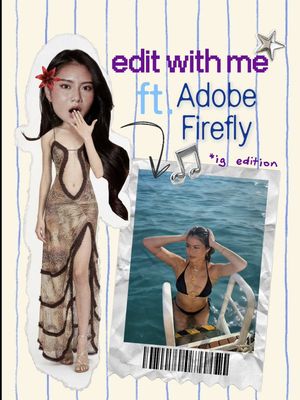 giving mini me a chance to show yall how it’s done⭐️  #editingtutorial #creativeedits #adobefirefly #socialmediatips  #stopmotionanimation 