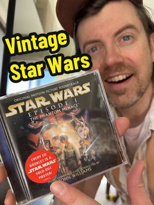 🔥Darth Maul is back but this Episode 1 CD has a special feature inside! #starwars #starwarsfan #darthmaul #vintage