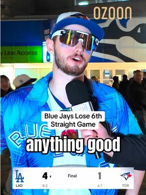 The Blue Jays are just not playing Blue Jays baseball... another loss to the Dodgers is the Blue Jays 6th loss in a row. What now? Fan First Jays post game powered by @ozooncanada  #bluejays #jays #Toronto #dodgers #MLB 