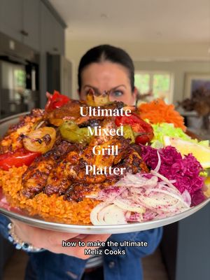 ad Who loves a fakeaway? I mean, who doesn’t love a fakeaway? I want to show you how to make the ultimate Mixed Grill Platter in my AEG SteamCrisp oven with @Maldon Salt Chilli Sea Salt, using one base marinade recipe that can be used in a variety of different ways, depending on which meat you are marinating.  If you’re hosting a crowd, you can make the whole platter (on large baking two trays), if not, feel free to just make one of the recipes.  Alternatively, marinate everything and just freeze in batches so you can just defrost and cook at a later date to save on time. All of the marinated meats below can be cooked on the same trays at the same temperature for 30-35 minutes until perfectly cooked.  Full recipe on the AEG and Maldon Salt websites. Please Make it. #mixedgrill #kebab #turkishfood #ad 