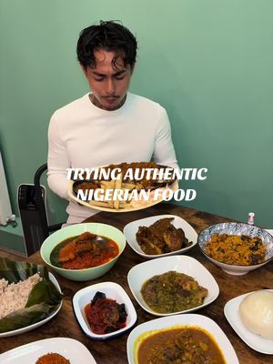 I’ve never had such authentic Nigerian food before #london #nigerian #food #review 