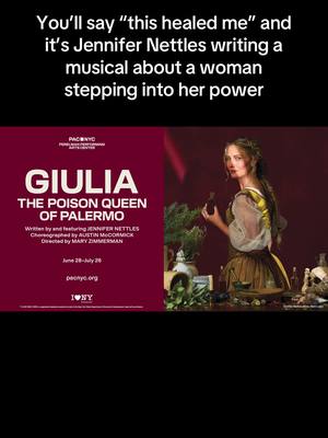 #JenniferNettles and the cast of GIULIA: THE POISON QUEEN OF PALERMO