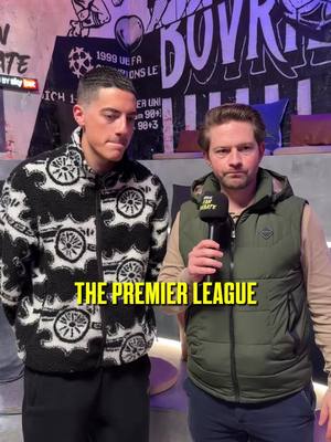 What’s harder to win… 👀 The Premier League or the Champions League? 🏆 #PremierLeague #championsleague #arsenal #ucl #theoverlap