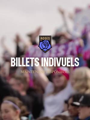 LES BILLETS INDIVIDUELS SONT ENFIN DISPONIBLES 😍 Viens vivre la magie avec nous dès le 2 mai au Stade Boréale 🌹 SINGLE-MATCH TICKETS ARE FINALLY AVAILABLE 🚨 Let’s start the season together at home on May 2nd 🌹