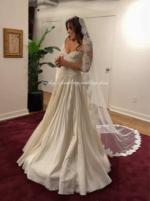 The day i said yes to my wedding dress!! #weddingdress #dressshopping #2026bride #weddingdressinspo #2026wedding 