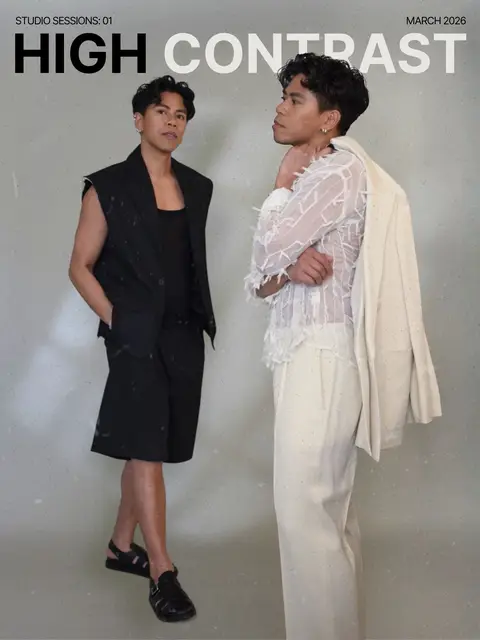 exploring my two sides with the new @stacyadamsstyle SS ‘26 collection. 🌓 which look are you feeling, 1 or 2? #stacyadams #menswear #monochromaticoutfit 