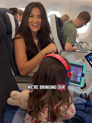 Truth be told… our 3 kids were actually really good on this 9.5 hour red eye flight to London 🙌🏼 Loved this audio by @The Wacho Fam !! They deserve all the credit - it’s hilarious  #wachofam #travelingwithkids #flyingwithkids #toddlertravel #babytravel 