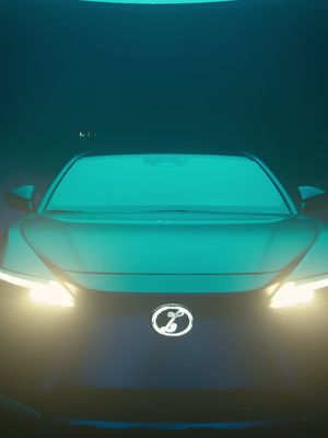 Presenting the Laufey x Lexus: Blue in Green Edition RZ. Inspired by @Miles Davis. Reimagined by @laufey. Driven by Lexus. #LexusRZ