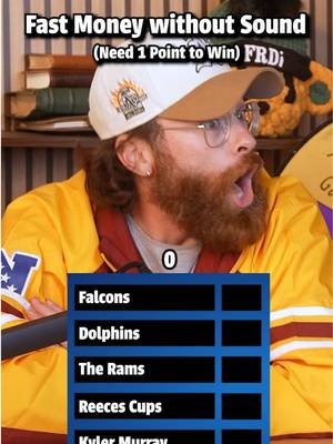 NFL FAST MONEY WITHOUT SOUND 🏈 1 Point to Win
