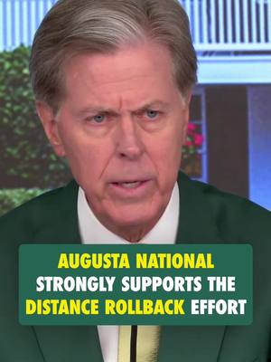 Fred Ridley spoke about Augusta Nationals full support of the golf ball rollback during his pre-Masters press conference.
