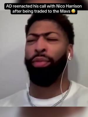 Anthony Davis told Draymond Green about his first phone call with Nico Harrison after getting traded to Dallas. AD is too funny for this! 💀😂 [via The Draymond Green Show, jga41aghet/x]  #NBA #LukaDoncic #AnthonyDavis #Lakers 